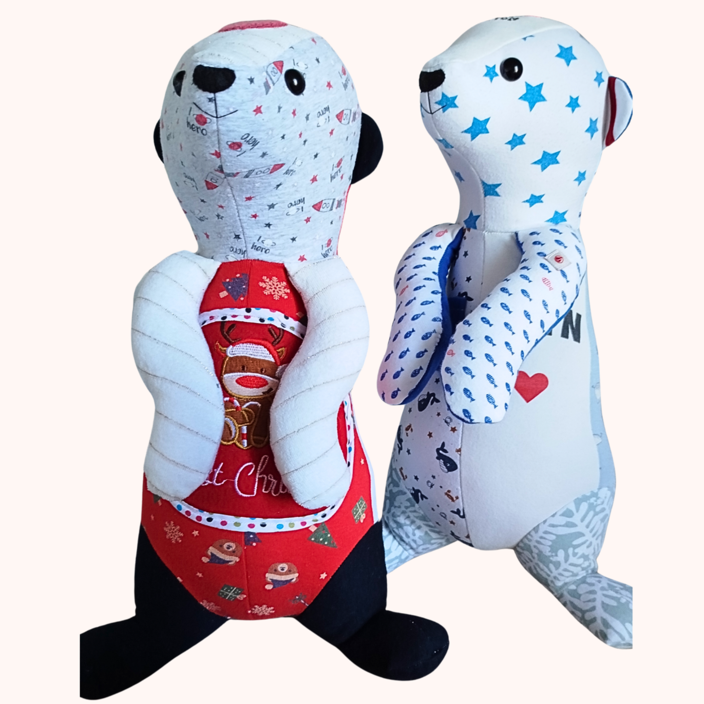 Belette en peluche souvenir