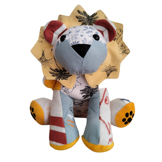 Lion en peluche souvenir