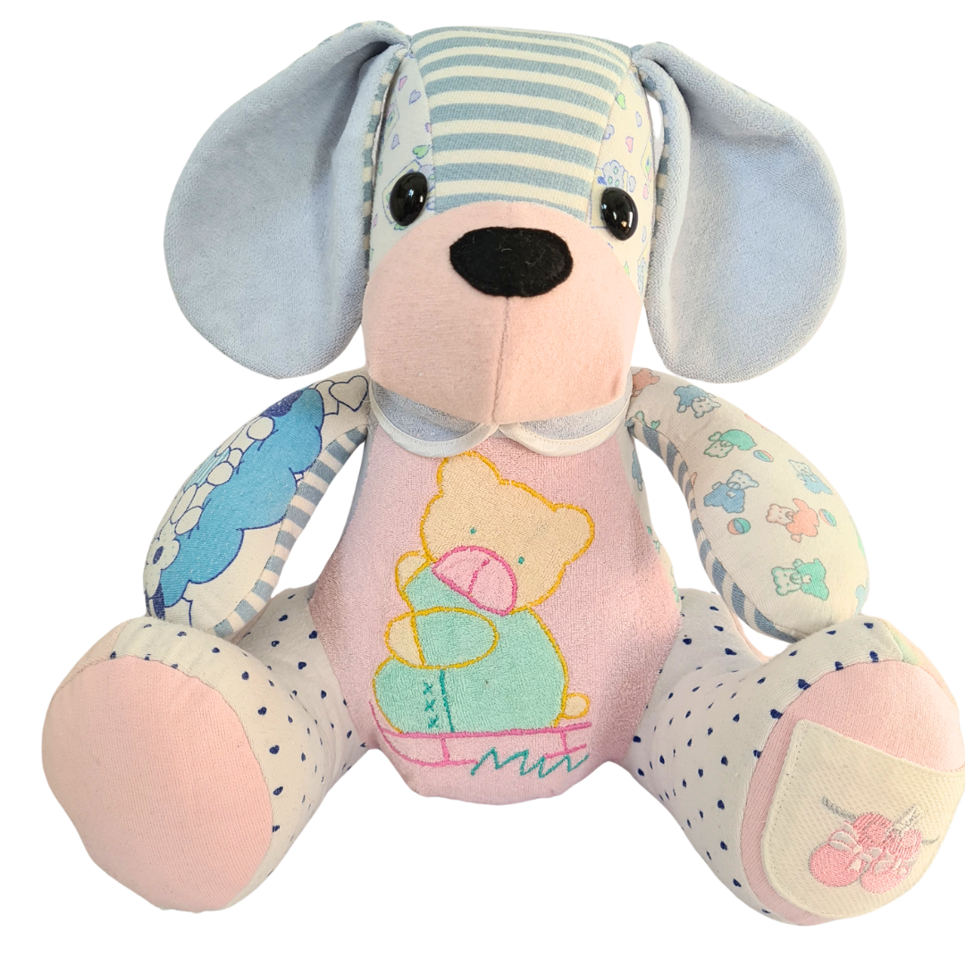 Chien en peluche souvenir