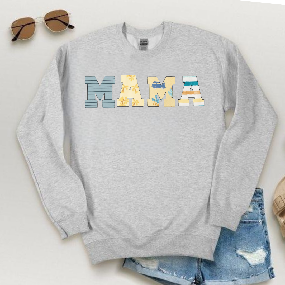 Pull souvenir Gris