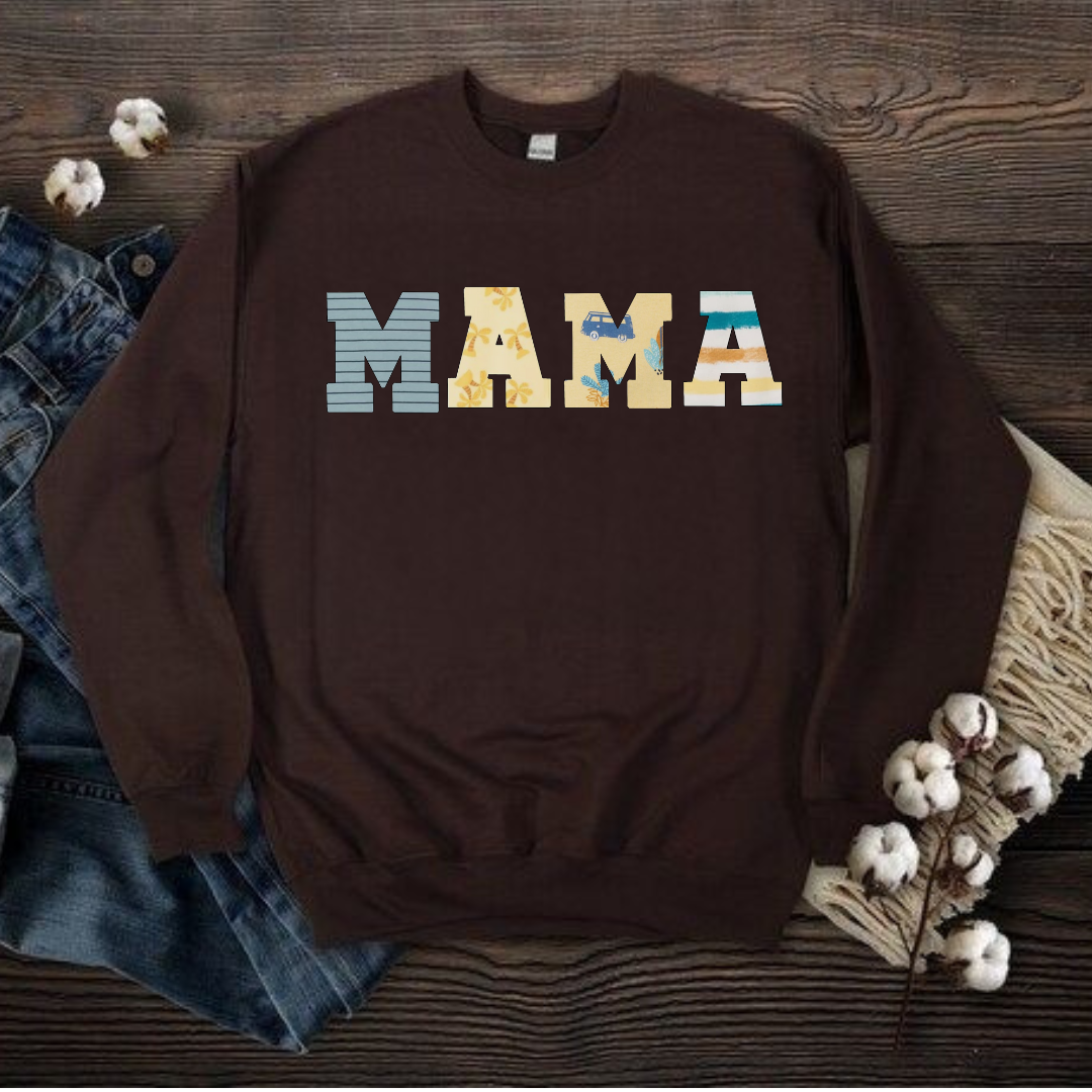 Pull souvenir Marron