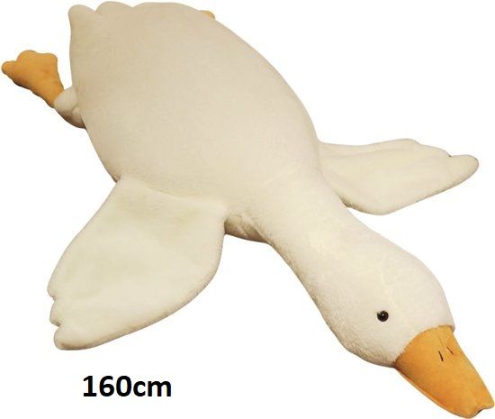 Oie en peluche 160cm