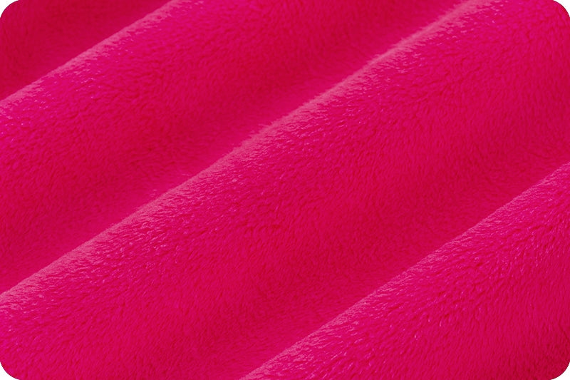 Minky uni Fuchsia