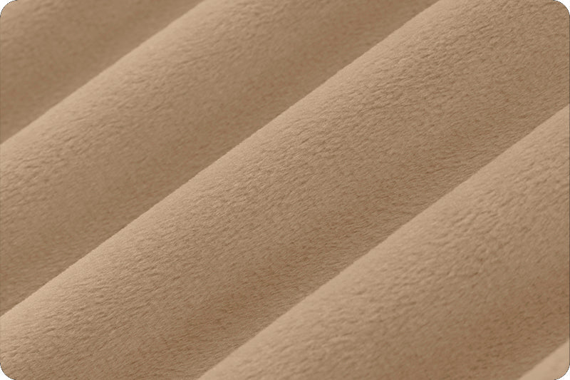 Minky uni Taupe