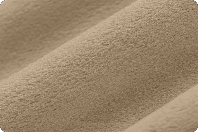 Minky uni Taupe