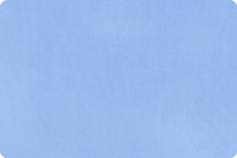 Minky uni Bleu Ciel