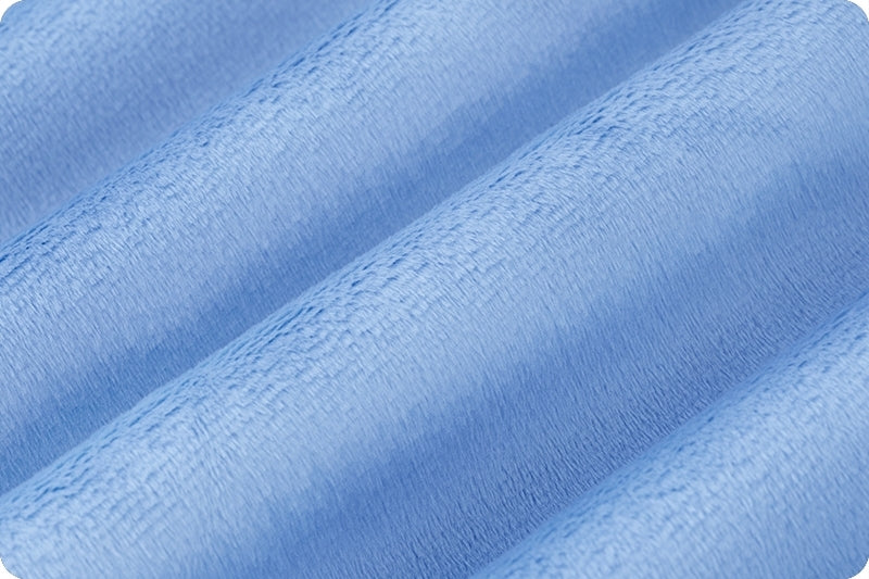 Minky uni Bleu Ciel