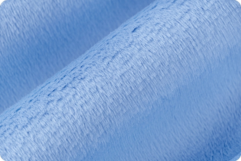 Minky uni Bleu Ciel