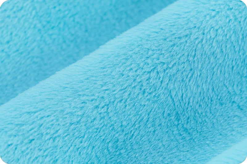 Minky uni Turquoise