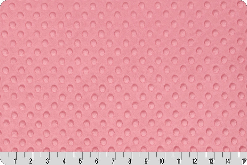 Minky à pois Bubblegum