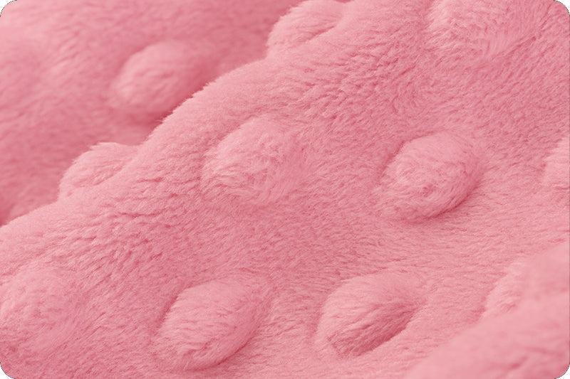Minky à pois Bubblegum