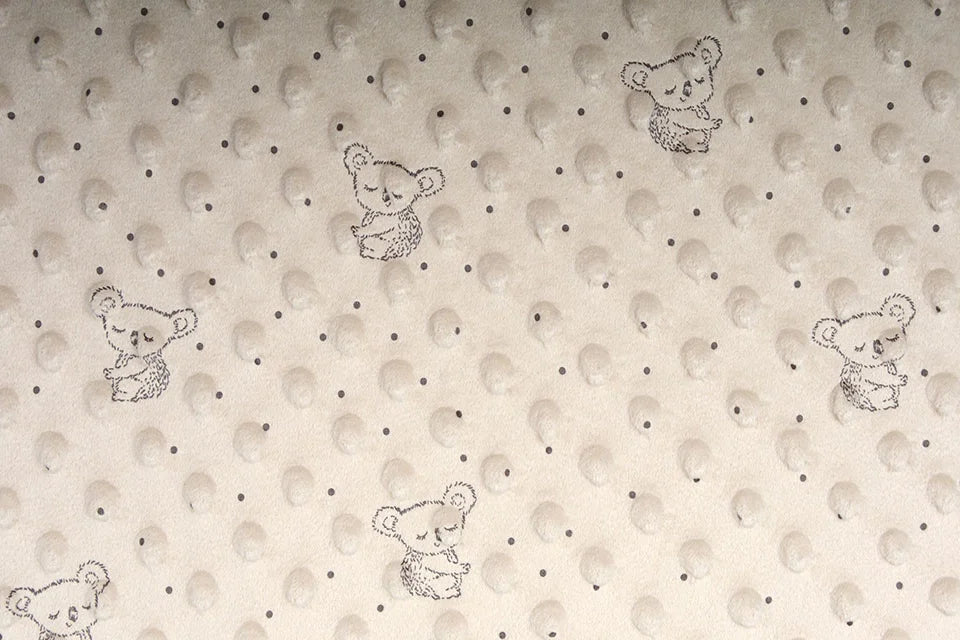 Minky koala Beige
