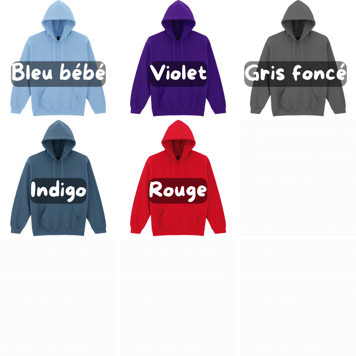 Pull à capuche souvenir Patchwork complet