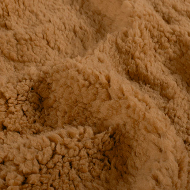 Sherpa fausse fourrure Camel