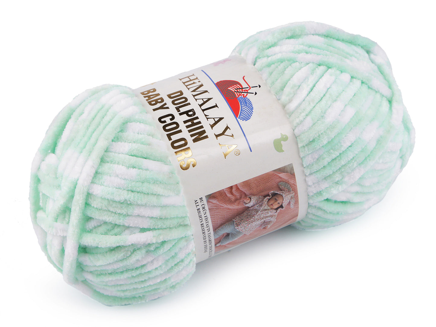 Fil chenille Himalaya Dolphin Baby Colors