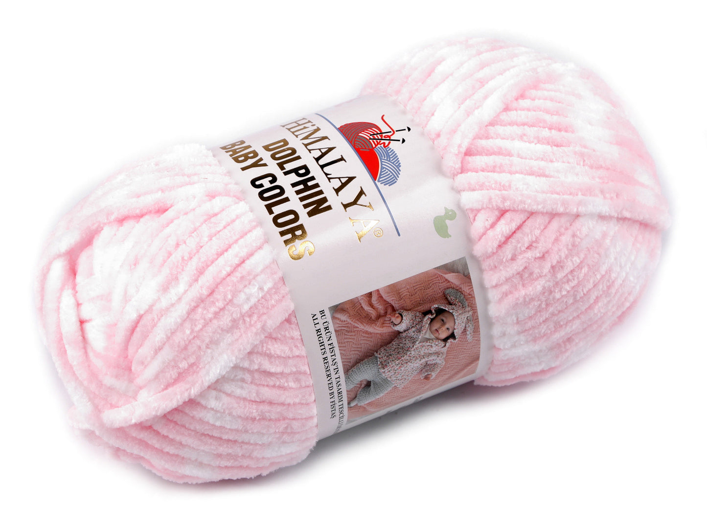 Fil chenille Himalaya Dolphin Baby Colors