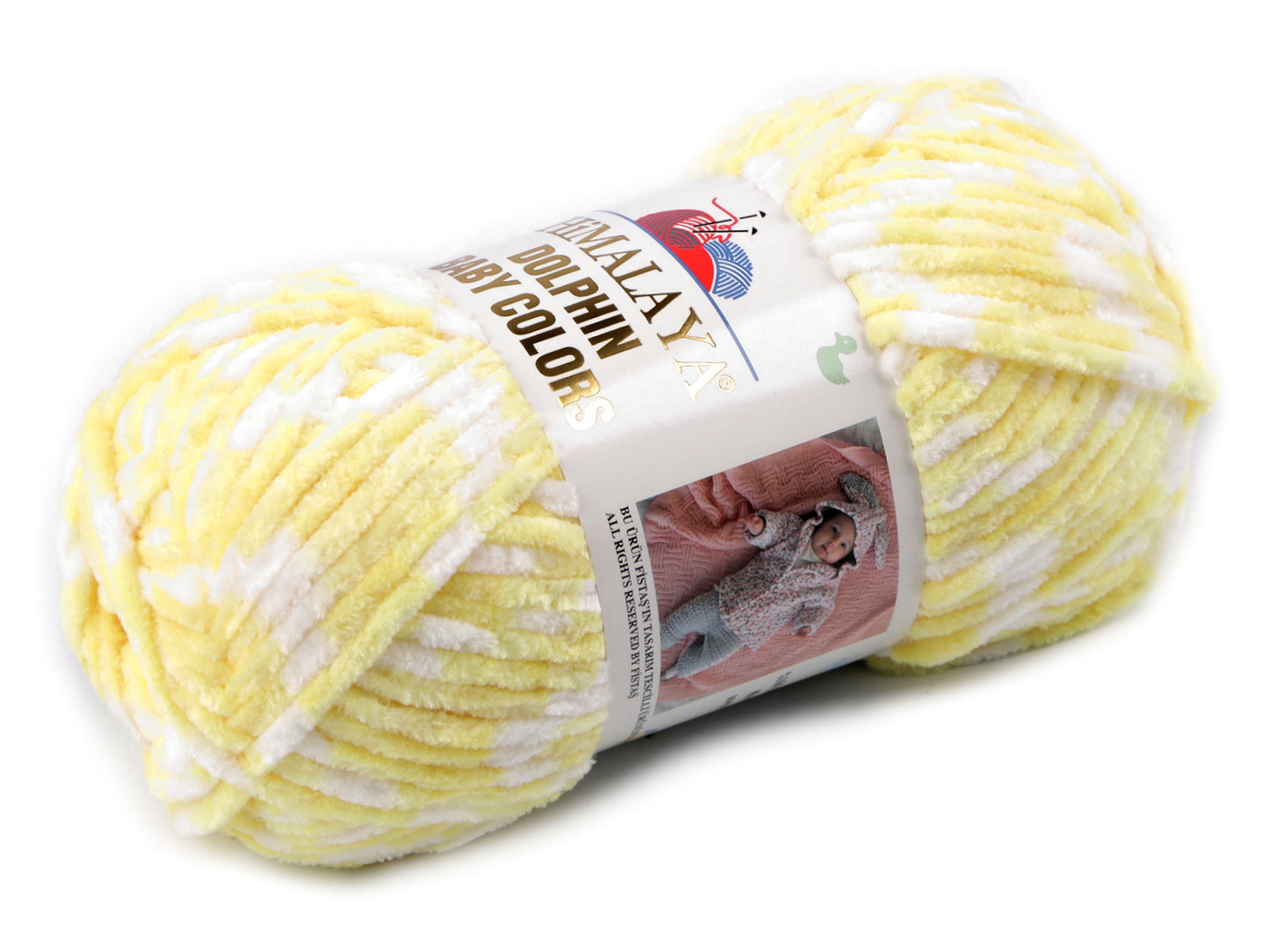 Fil chenille Himalaya Dolphin Baby Colors