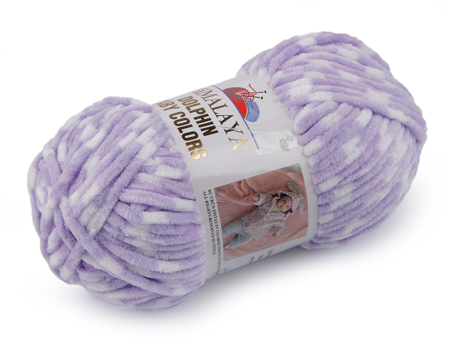 Fil chenille Himalaya Dolphin Baby Colors