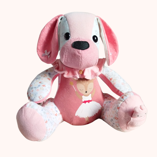 Chien en peluche souvenir