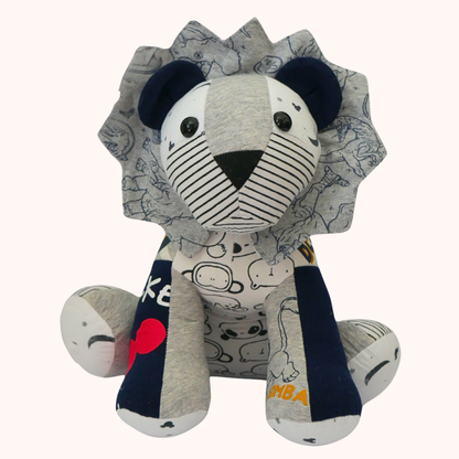 Lion en peluche souvenir