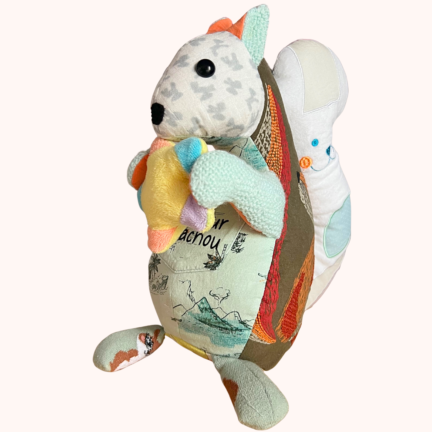 Ecureuil en peluche souvenir