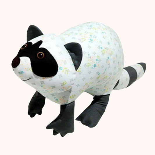 Raton laveur en peluche souvenir