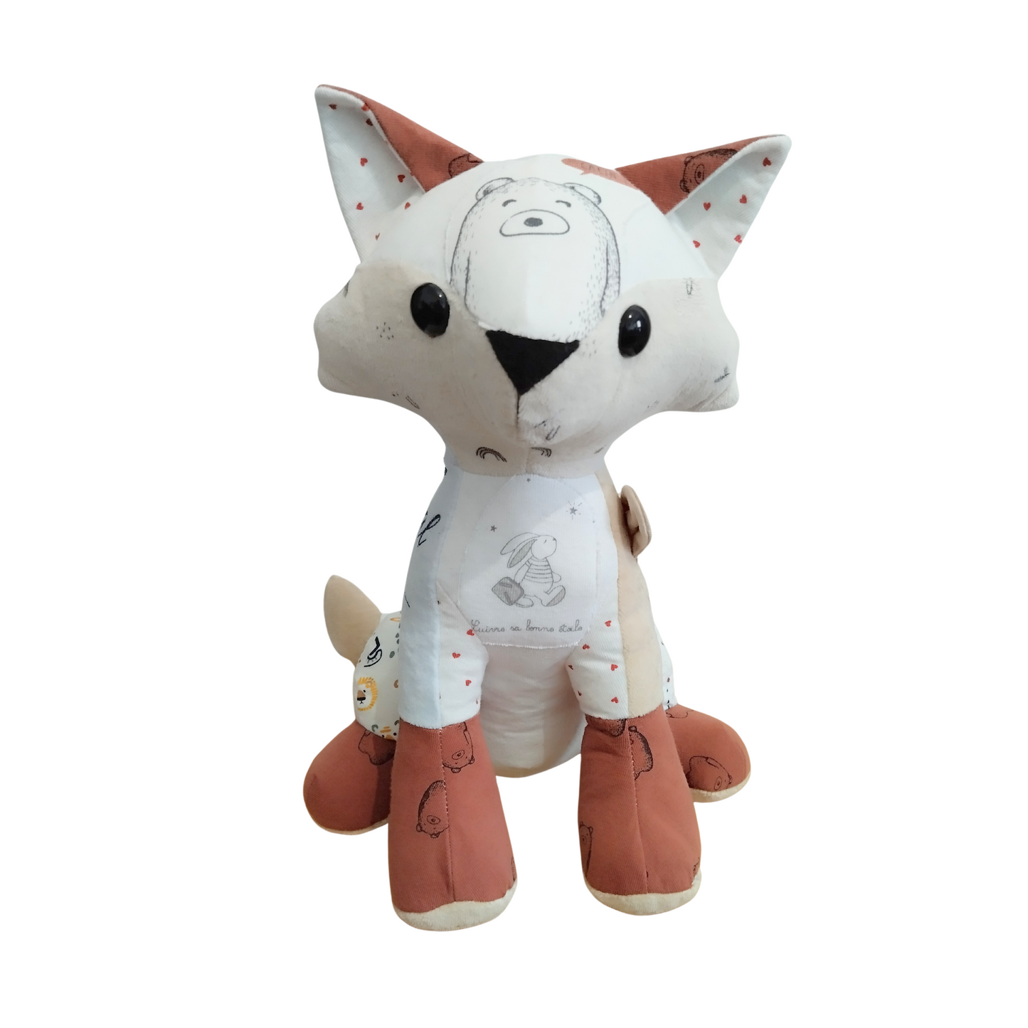 Renard en peluche souvenir