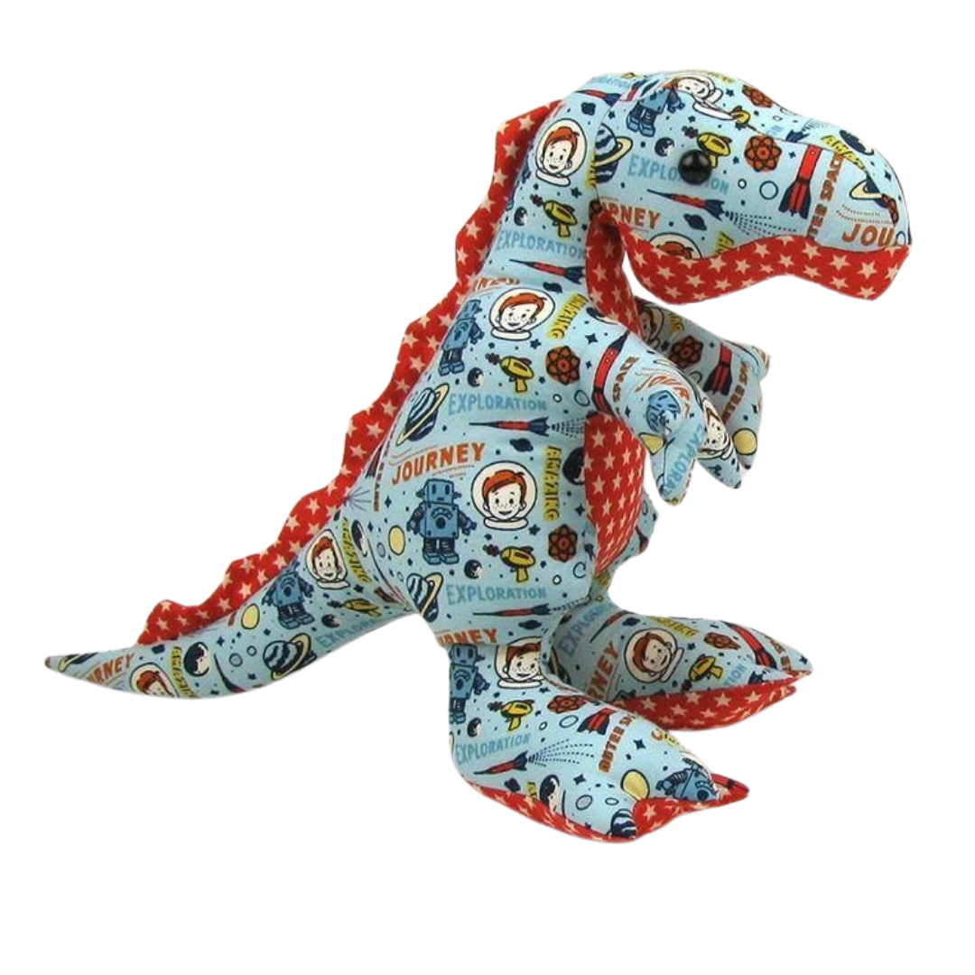 T-rex en peluche souvenir