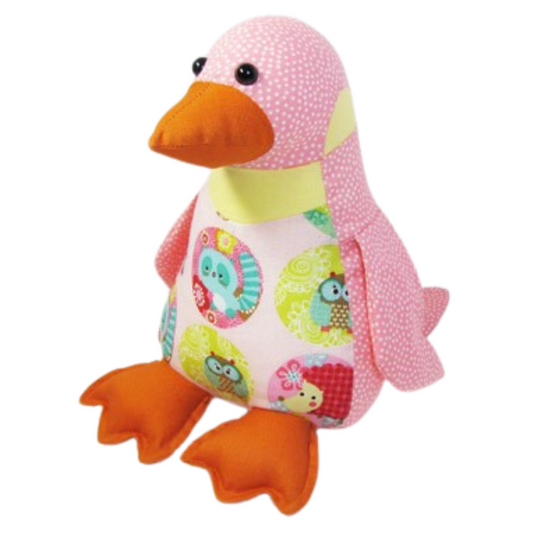 Pingouin en peluche souvenir