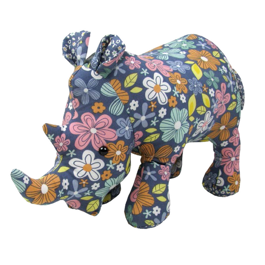 Rhinocéros en peluche souvenir