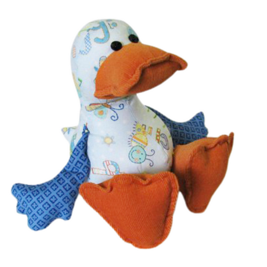 Canard en peluche souvenir