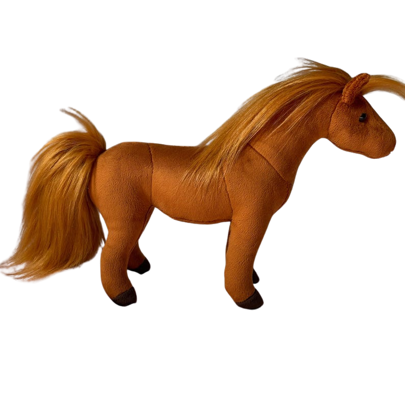 Cheval en peluche souvenir