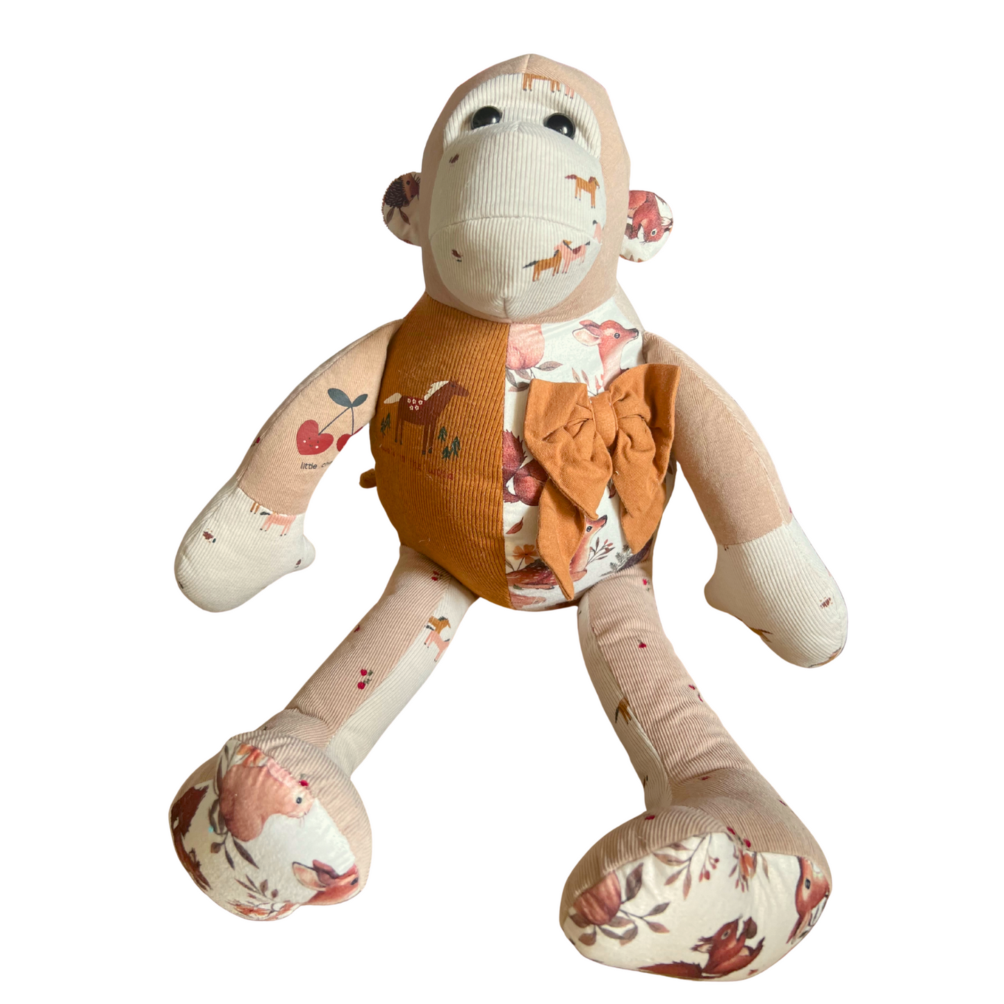 Singe en peluche souvenir