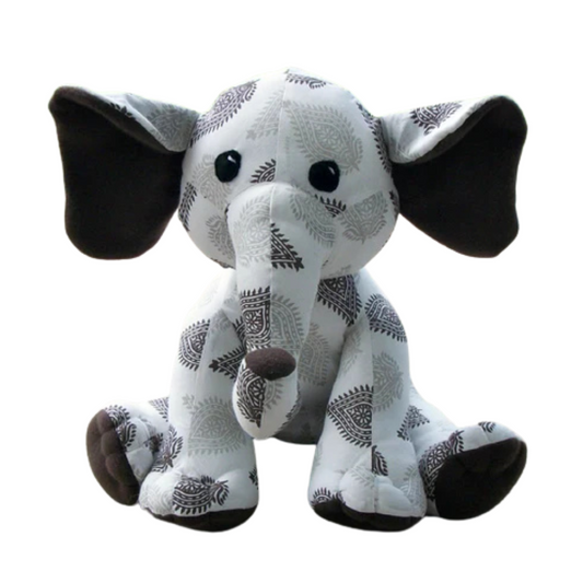 Éléphant en peluche souvenir