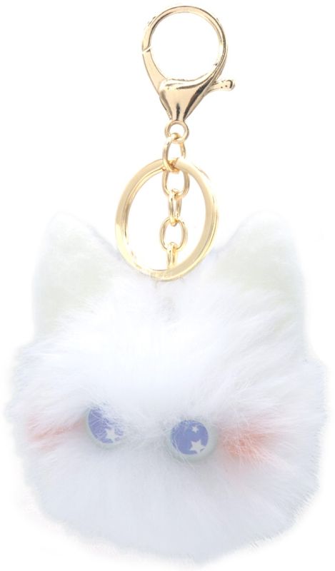 Porte-clef doux chat 7,5cm