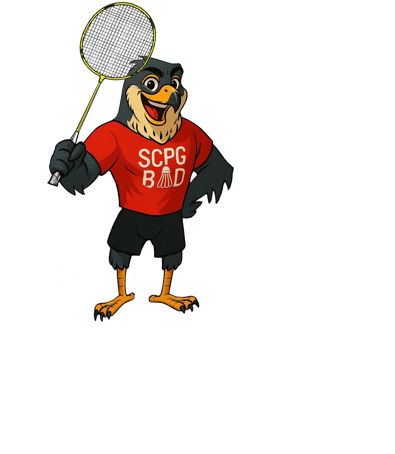 Peluche faucon SCPG Bad 1m