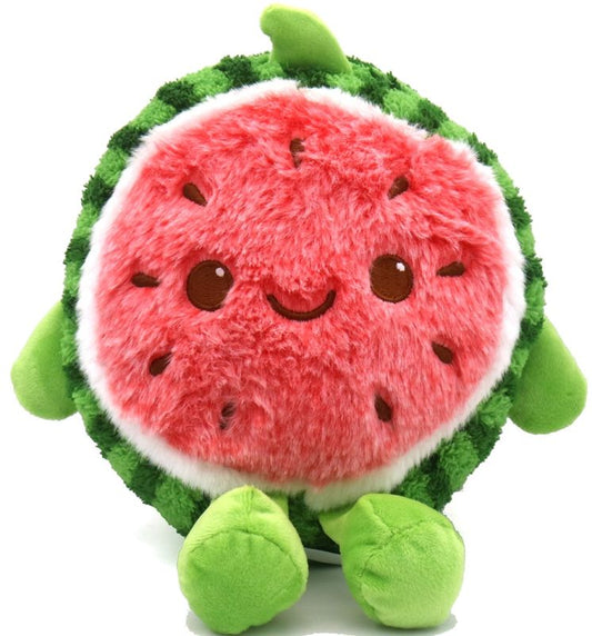 Peluche pastèque ronde 18cm
