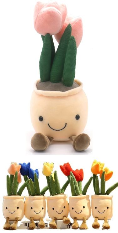 Peluche tulipes 30cm