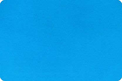 Minky uni Bleu Azur