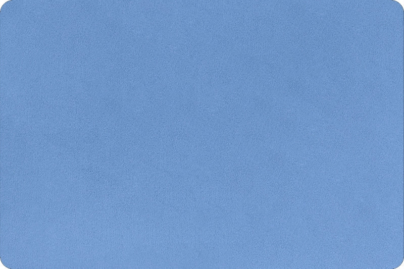 Minky uni Jacinthe Bluebell