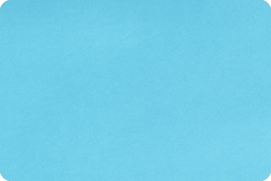 Minky uni Turquoise