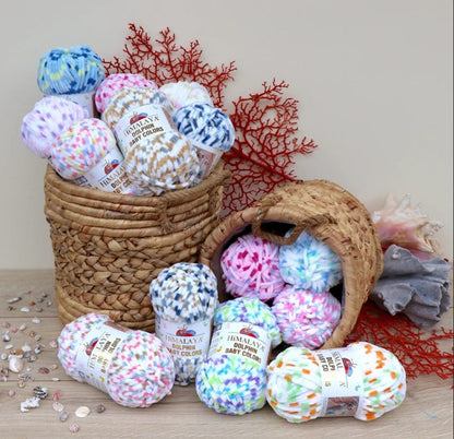 Fil chenille Himalaya Dolphin Baby Colors