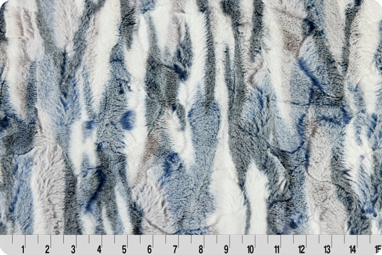 Luxe Cuddle® Frosted Himalayan Bleu marine