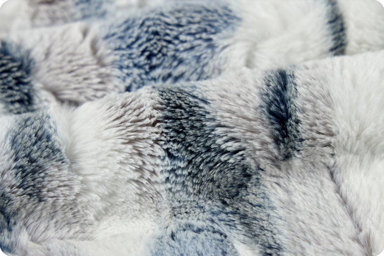 Luxe Cuddle® Frosted Himalayan Bleu marine