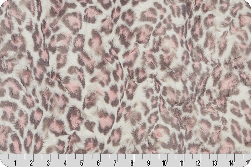 Luxe Cuddle® Léopard rose