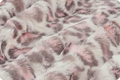 Luxe Cuddle® Léopard rose