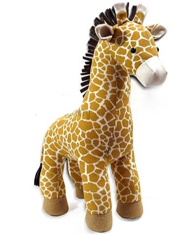 Girafe en peluche souvenir